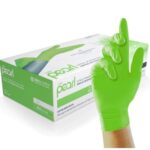 Unigloves Pearl Nitril – Lime Green – M